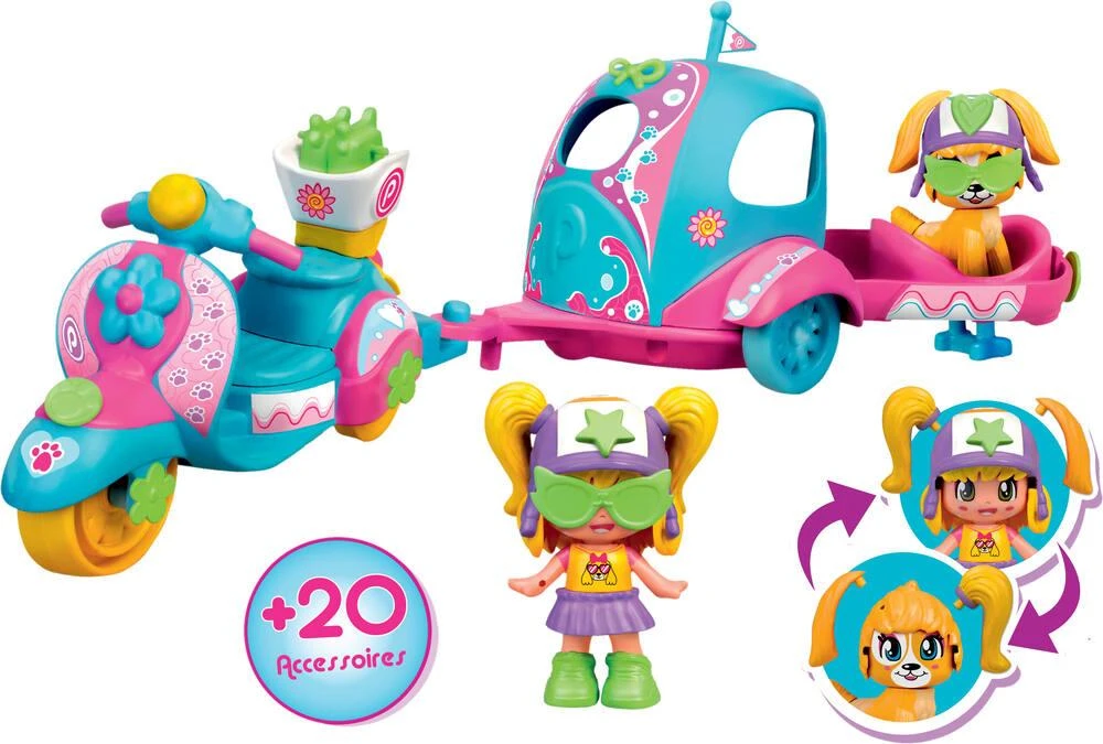 PINYPON - COFFRET MOTO MY PUPPY AND ME 1 PINYPON - COFFRET MOTO MY PUPPY AND ME