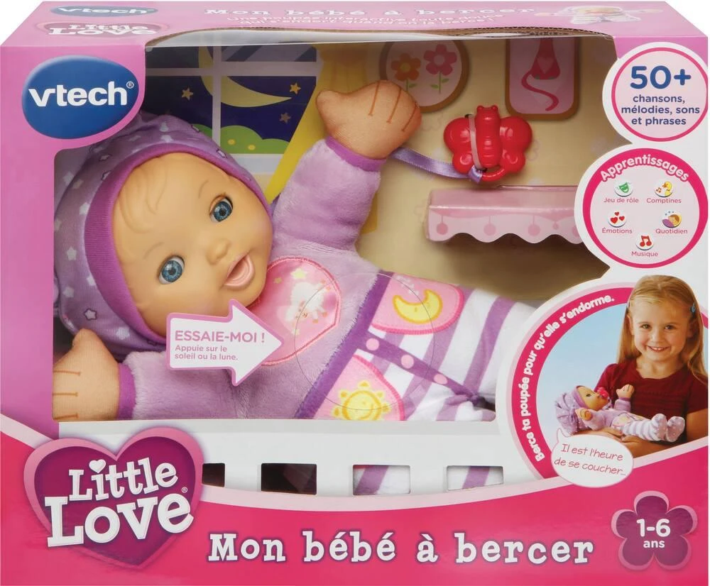 VTech LITTLE LOVE - MON BEBE A BERCER 4 VTech LITTLE LOVE - MON BEBE A BERCER – Image 4