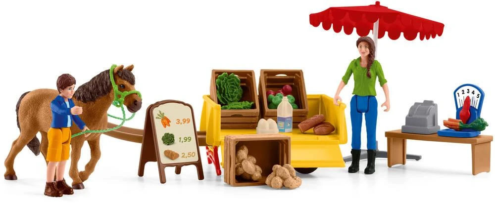 Schleich ÉTAL MOBILE DE LA FERME 1 Schleich ÉTAL MOBILE DE LA FERME