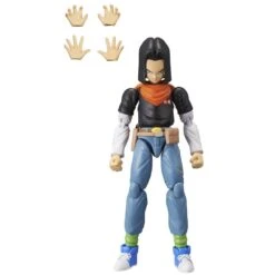 Bandai FIGURINE DRAGON BALL Z ANDROID 17 SERIE 10 U