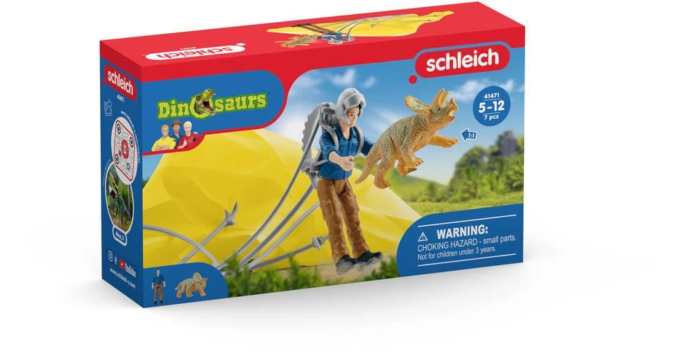 Schleich FIGURINE SAUVETAGE EN PARACHUTE 1 Schleich FIGURINE SAUVETAGE EN PARACHUTE