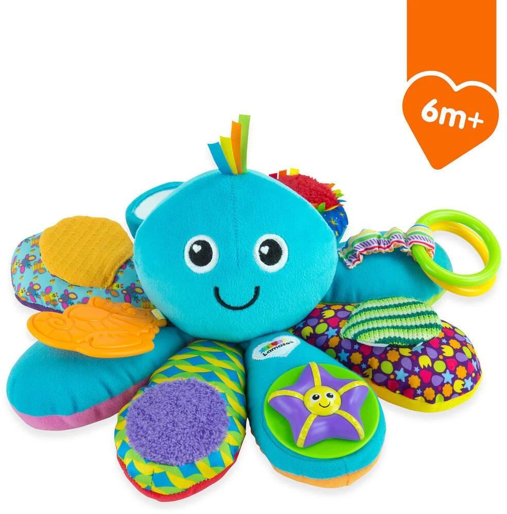 Lamaze PELUCHE PIEUVRE MULTI ACTIVITES 2 Lamaze PELUCHE PIEUVRE MULTI ACTIVITES – Image 2