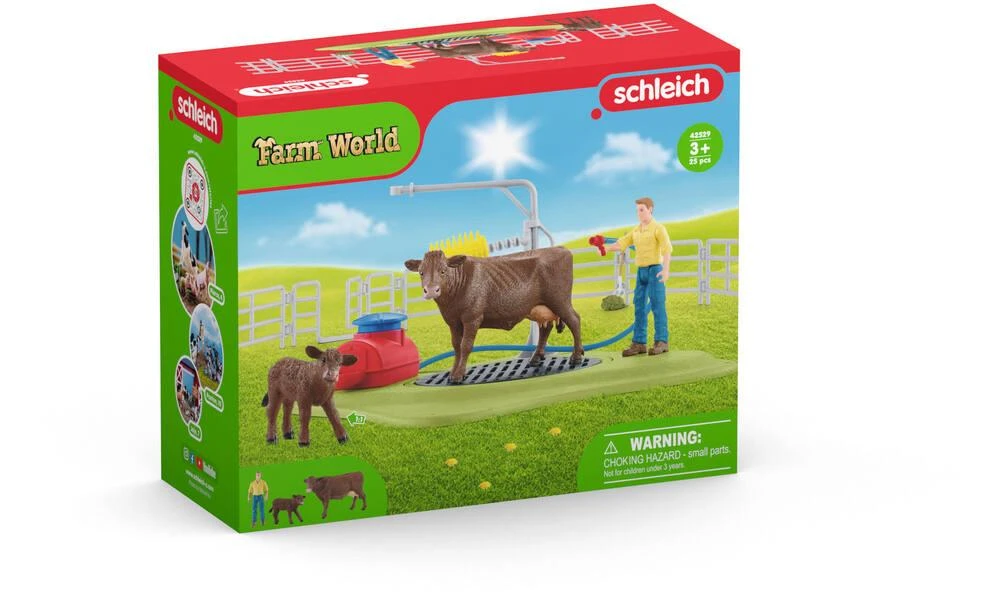 Schleich STATION DE LAVAGE POUR VACHES 2 Schleich STATION DE LAVAGE POUR VACHES – Image 2