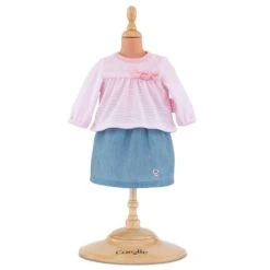 BB30 TOP & JUPE POUR BEBE 30 CM COROLLE VETEMENTS 5 BB30 TOP & JUPE POUR BEBE 30 CM COROLLE VETEMENTS -Magasin De Jouets Intelligent af4e3be95978bbe876d6c03c2f3f32aaf87e2479 10082388 03