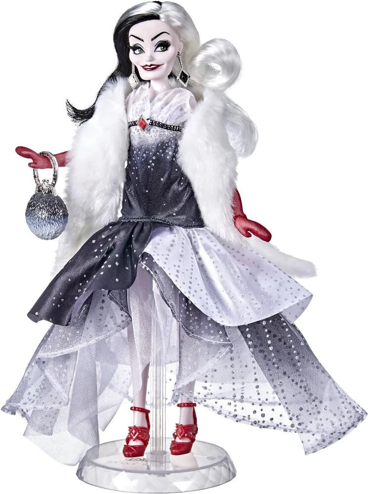 Hasbro POUPEE - DISNEY VILAINS STYLE SERIES CRUELLA D'ENFER 1 Hasbro POUPEE - DISNEY VILAINS STYLE SERIES CRUELLA D'ENFER