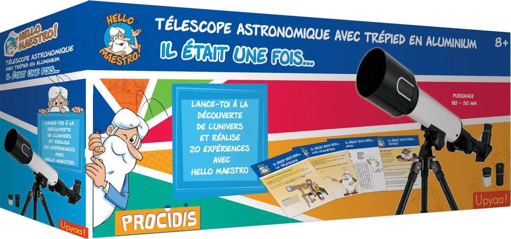 COFFRET TELESCOPE 20 EXPERIENCES AVEC HELLO MAESTRO 2 COFFRET TELESCOPE 20 EXPERIENCES AVEC HELLO MAESTRO – Image 2