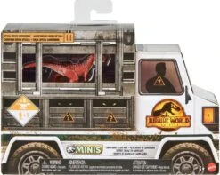MATTEL JURASSIC WORLD - COFFRET 6 MINIS CARNOTAURUS
