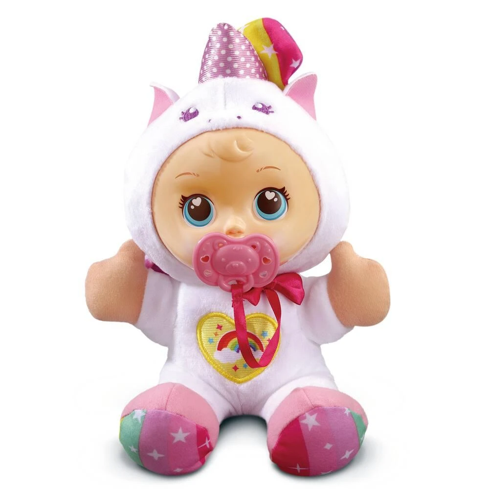 VTech LITTLE LOVE - POUPON PAILLETTE LICORNE ARC-EN-CIEL 30 CM 1 VTech LITTLE LOVE - POUPON PAILLETTE LICORNE ARC-EN-CIEL 30 CM