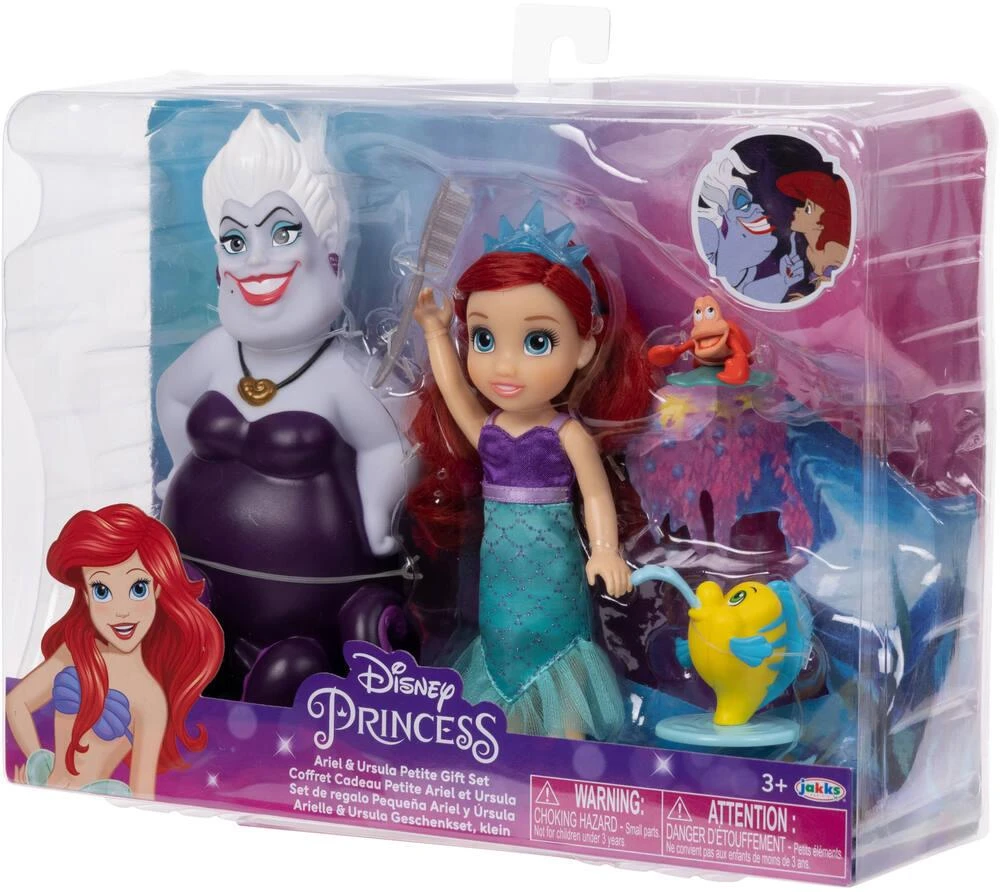 JAKKS PACIFIC DISNEY PRINCESSES - COFFRET ARIEL ET URSULA 6 JAKKS PACIFIC DISNEY PRINCESSES - COFFRET ARIEL ET URSULA – Image 6