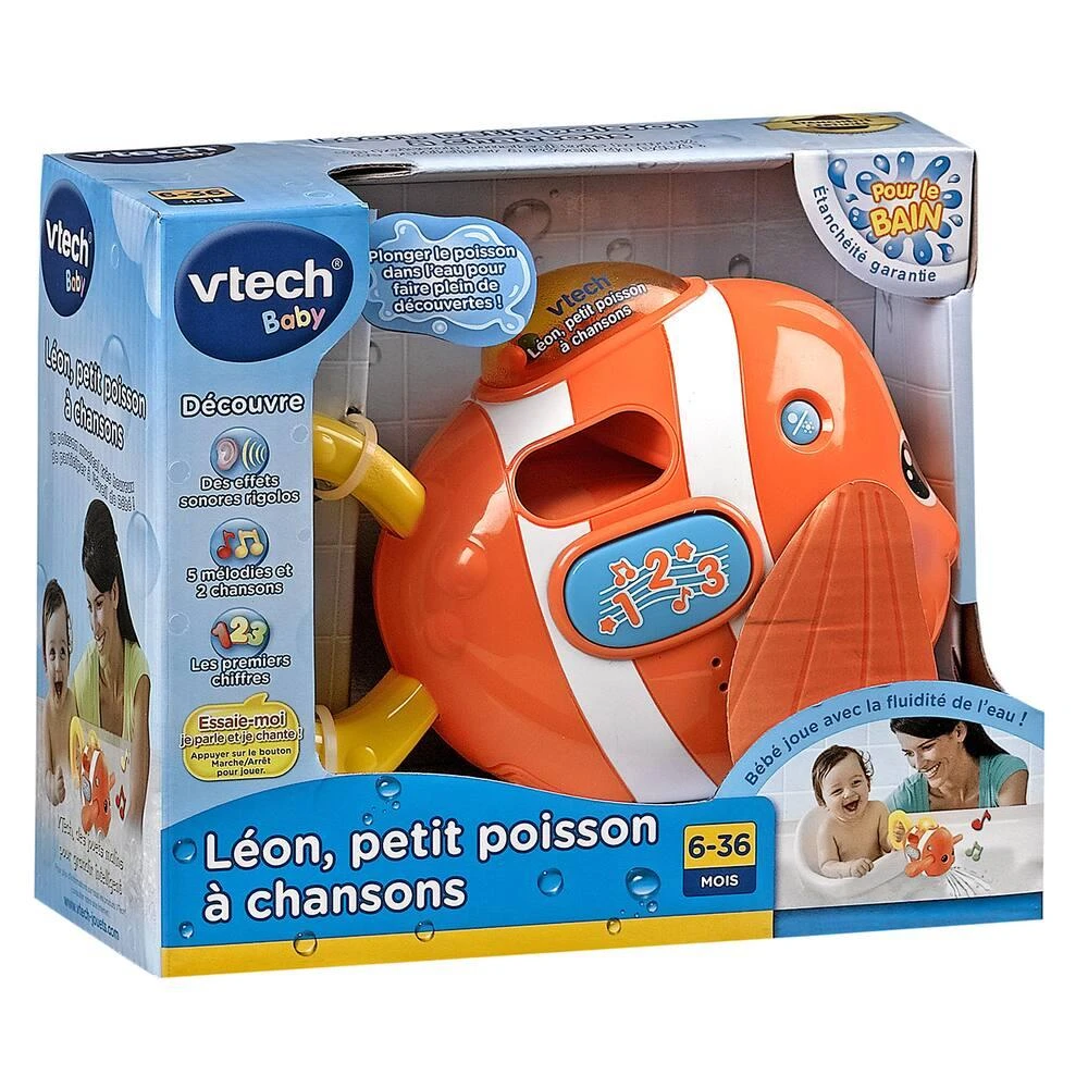 VTECH BABY - LEON P'TIT POISSON A CHANSONS 3 VTECH BABY - LEON P'TIT POISSON A CHANSONS – Image 3