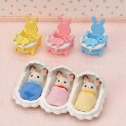 Sylvanian Families LES TRIPLES LAPIN CHOCOLAT ET ACCESSOIRES PUERICULTURE - SYLVANIAN TOUT POUR LES BEBES 8 Sylvanian Families LES TRIPLES LAPIN CHOCOLAT ET ACCESSOIRES PUERICULTURE - SYLVANIAN TOUT POUR LES BEBES -Magasin De Jouets Intelligent c7ce4609e9fca33b11116f60ed22b168f3863eab 12065112 03