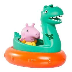 Tomy TOOMIES - BATEAU BOUÉE - GEORGE ET DINO - PEPPA PIG