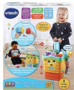 VTech MAXI CHARIOT DE COURSES MAGIC'SCAN -Magasin De Jouets Intelligent c9dbd65c3e3c9662ccdeed5a6842640b79af7562 41001471 03