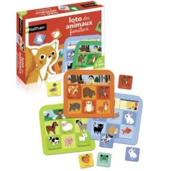 Nathan LOTO DES ANIMAUX FAMILIERS
