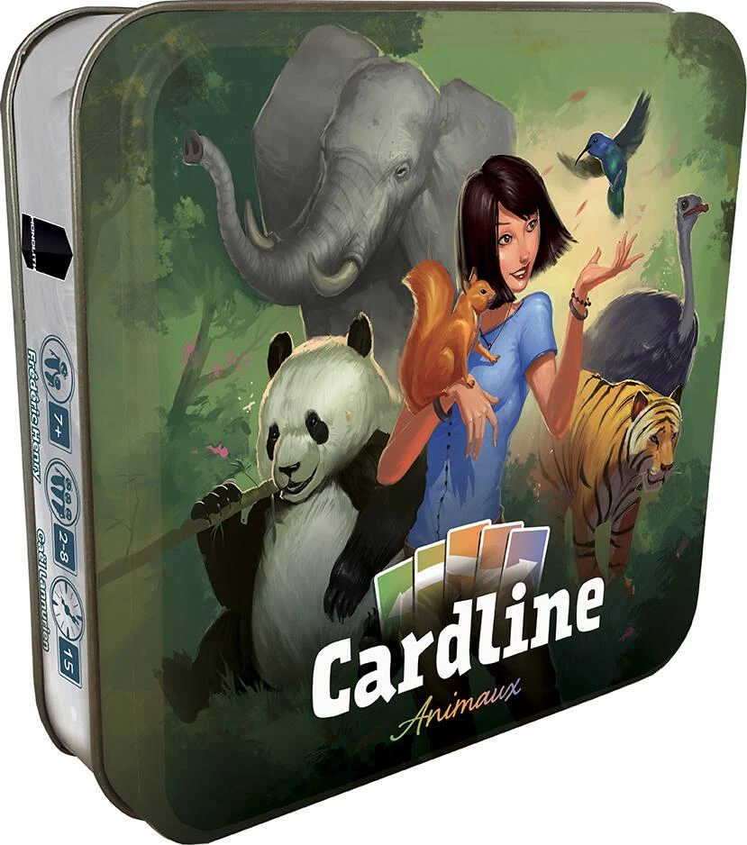 ASMODEE CARDLINE ANIMAUX 1 ASMODEE CARDLINE ANIMAUX