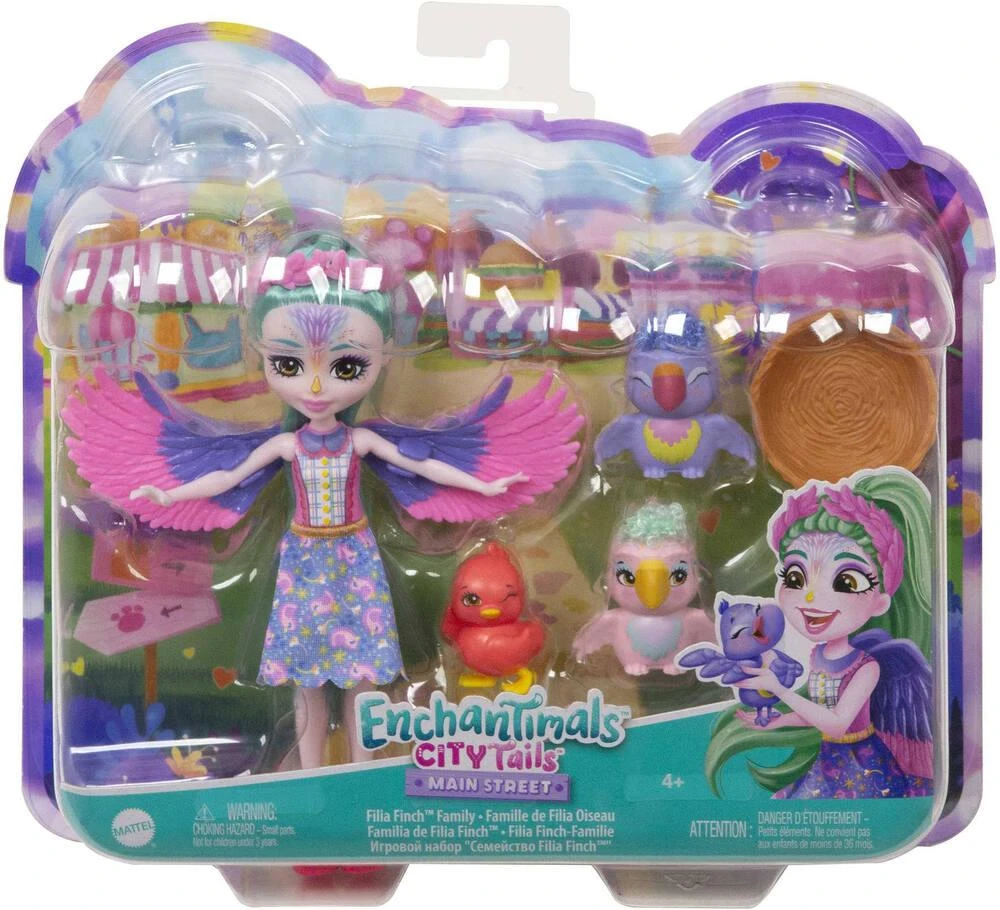 MATTEL ENCHANTIMALS - BETES CITADINES - POUPEE FILIA FINCH 6 MATTEL ENCHANTIMALS - BETES CITADINES - POUPEE FILIA FINCH – Image 6