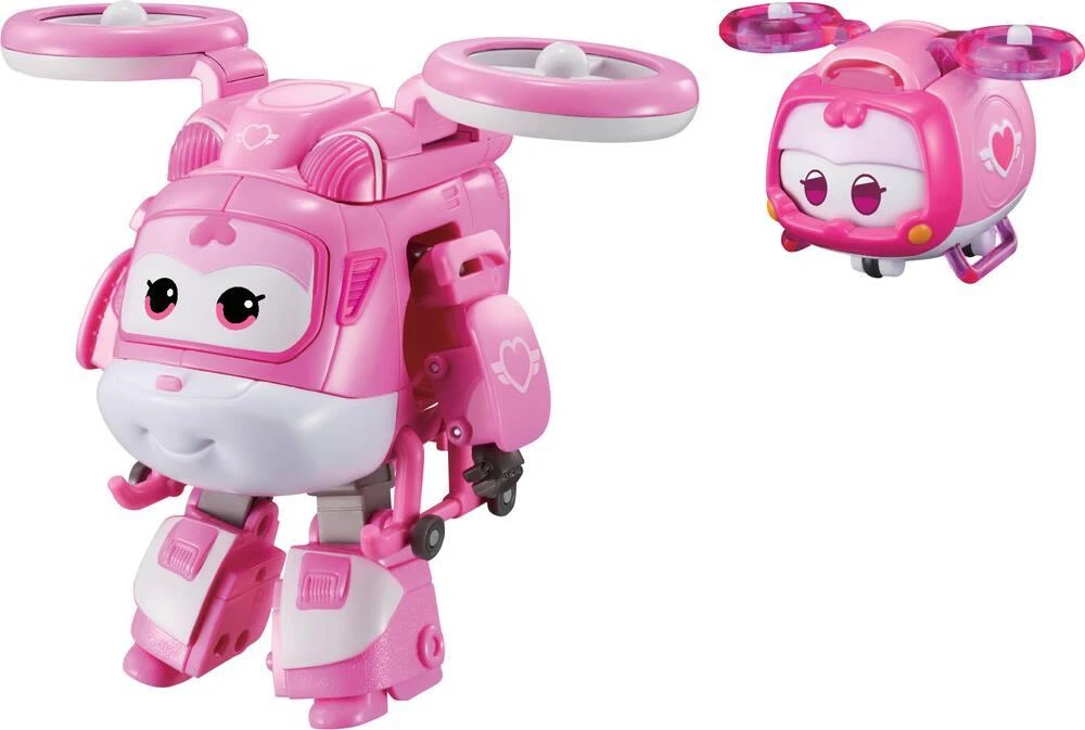 SUPER WINGS - FIGURINE TRANSFORMING SUPERCHARGE 12 CM + SUPER PETS 3 SUPER WINGS - FIGURINE TRANSFORMING SUPERCHARGE 12 CM + SUPER PETS – Image 3