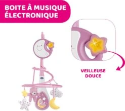 CHICCO MOBILE NEXT TO DREAMS ROSE -Magasin De Jouets Intelligent d9dbb96c30db57dfdab04278ff756da0ffdf6fd1 02080548 06