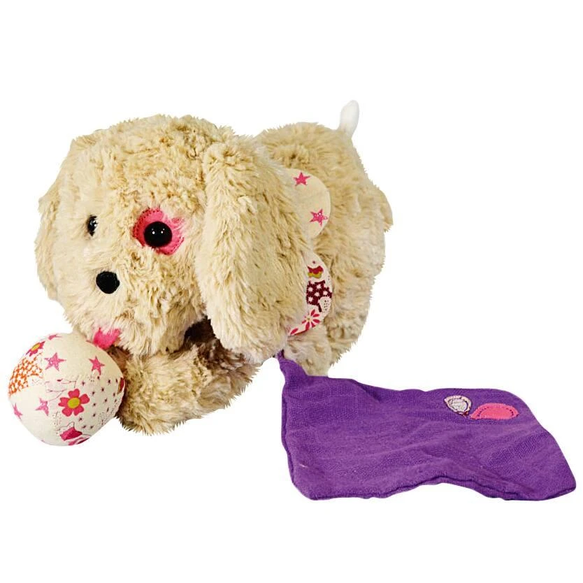 PELUCHE CHIEN DOODY BEIGE 1 PELUCHE CHIEN DOODY BEIGE