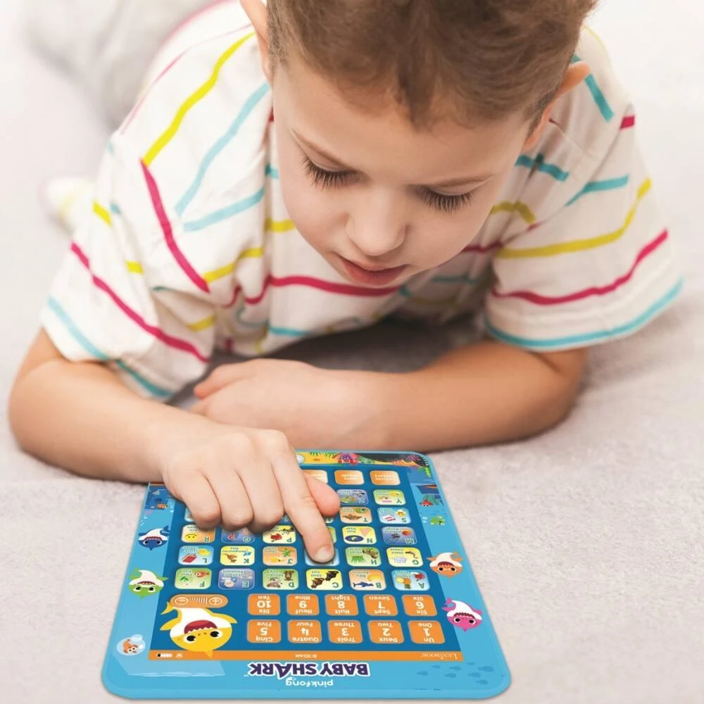 LEXIBOOK ABECEDAIRE EDUCATIF BILINGUE BABY SHARK EN FORME DE TABLETTE 6 LEXIBOOK ABECEDAIRE EDUCATIF BILINGUE BABY SHARK EN FORME DE TABLETTE – Image 6
