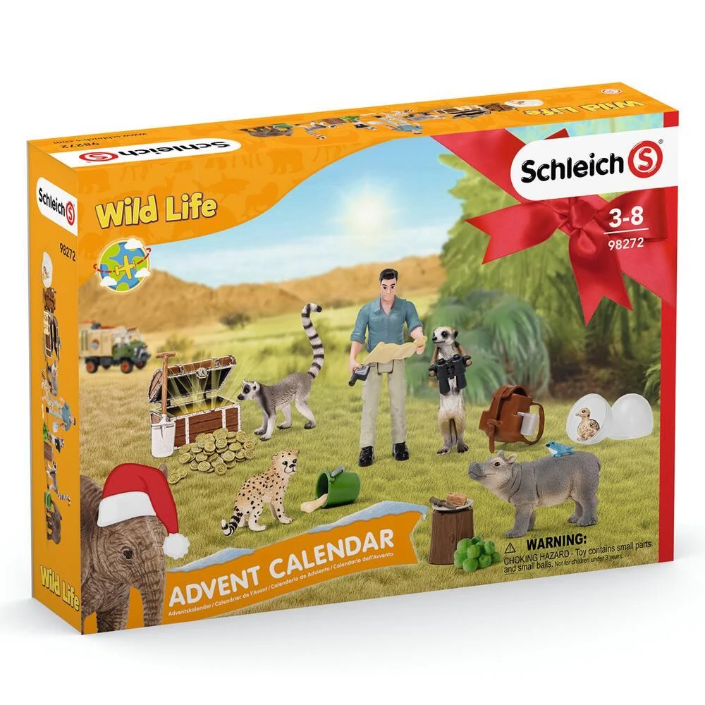Schleich CALENDRIER DE L'AVENT WILD LIFE 2021 1 Schleich CALENDRIER DE L'AVENT WILD LIFE 2021