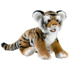 Anima PELUCHE TIGRE BRUN COUCHE - 35 CM