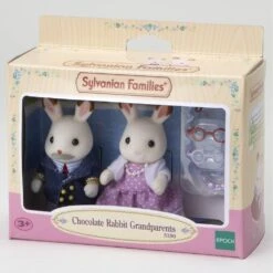 Sylvanian Families GRANDS PARENTS LAPIN CHOCOLAT - SYLVANIAN PERSONNAGES ET TENUES -Magasin De Jouets Intelligent e67c6d9dc812f88f894b273046b96fad72ff0231 12062413 03
