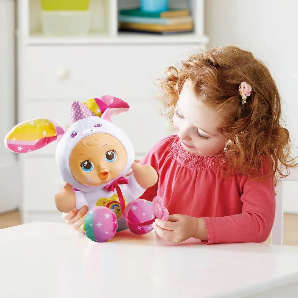 VTech LITTLE LOVE - POUPON PAILLETTE LICORNE ARC-EN-CIEL 30 CM 2 VTech LITTLE LOVE - POUPON PAILLETTE LICORNE ARC-EN-CIEL 30 CM – Image 2