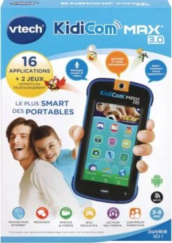 VTech KIDICOM MAX 3.0 BLEU -Magasin De Jouets Intelligent e8536ebe20c1bcd603284fd7a4c02cd75838ccc2 37000231 03