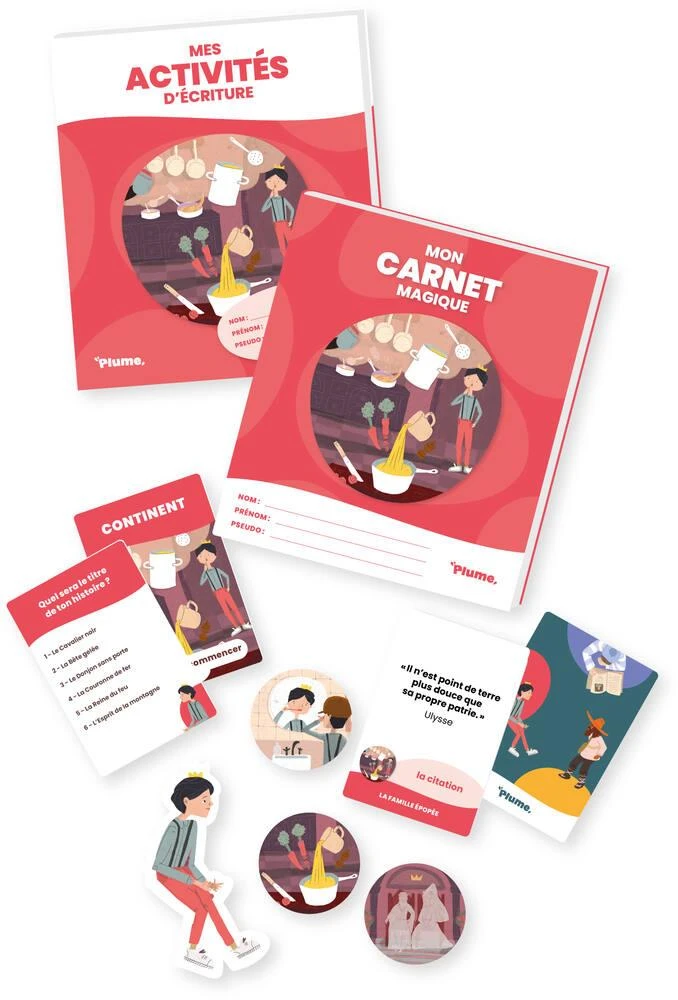 MON COFFRET D'ECRIVAIN.E LA MAGIE DE L'ECRITURE 2 MON COFFRET D'ECRIVAIN.E LA MAGIE DE L'ECRITURE – Image 2