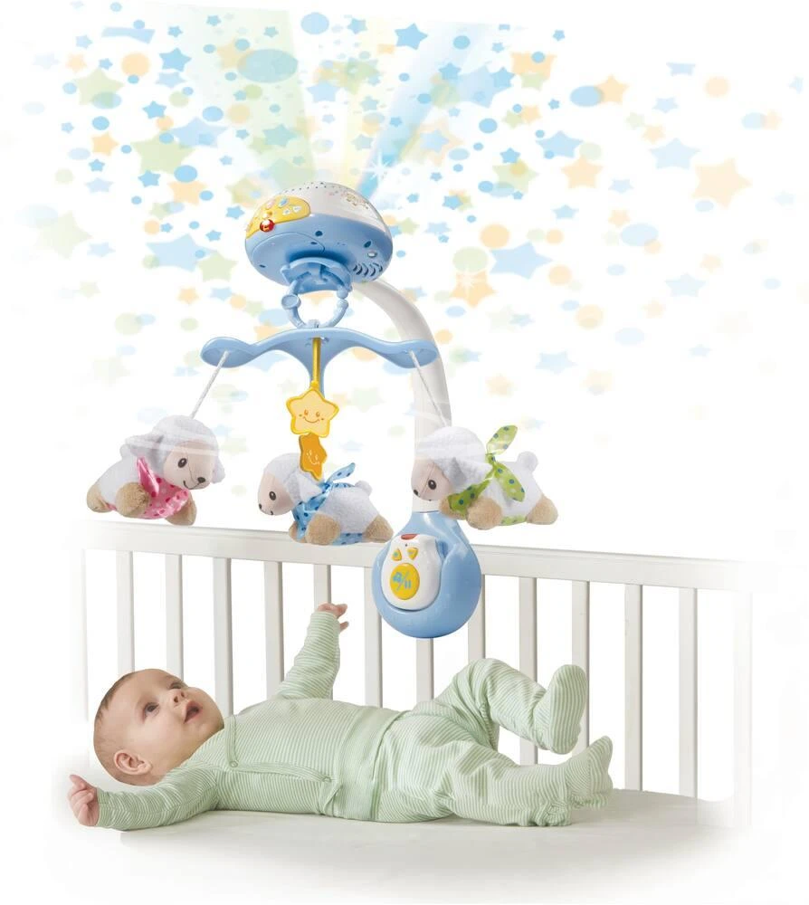 VTech LUMI MOBILE COMPTE-MOUTONS BLEU 2 VTech LUMI MOBILE COMPTE-MOUTONS BLEU – Image 2