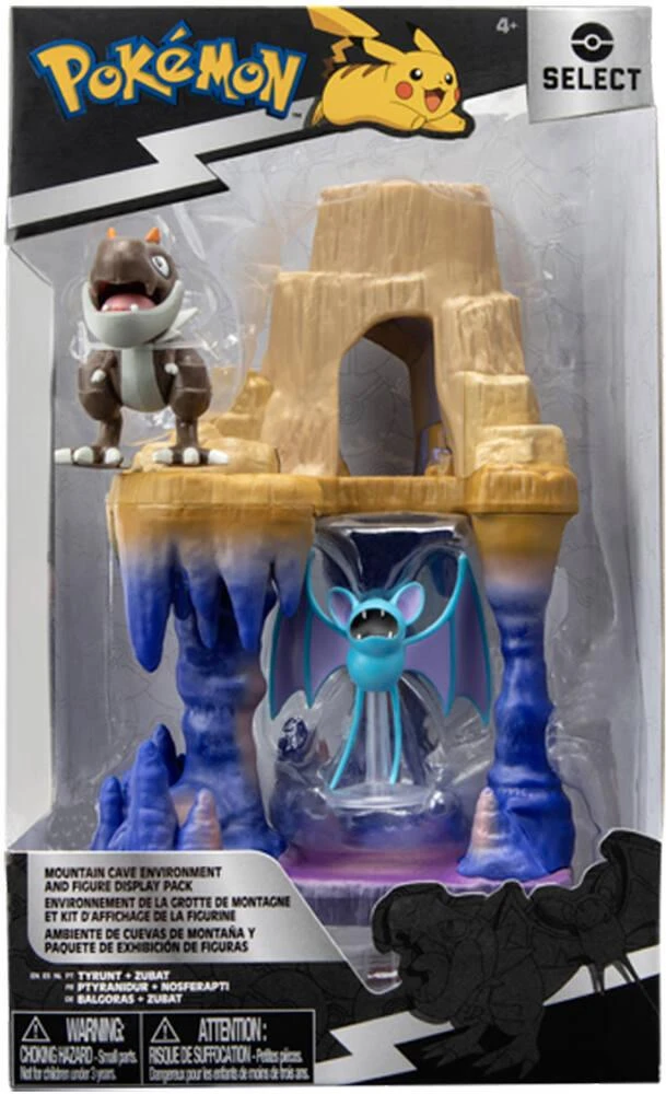 Bandai POKEMON - PACK ENVIRONNEMENT MOUNTAIN CAVE WITH TYRUNT ET ZUBAT 4 Bandai POKEMON - PACK ENVIRONNEMENT MOUNTAIN CAVE WITH TYRUNT ET ZUBAT – Image 4