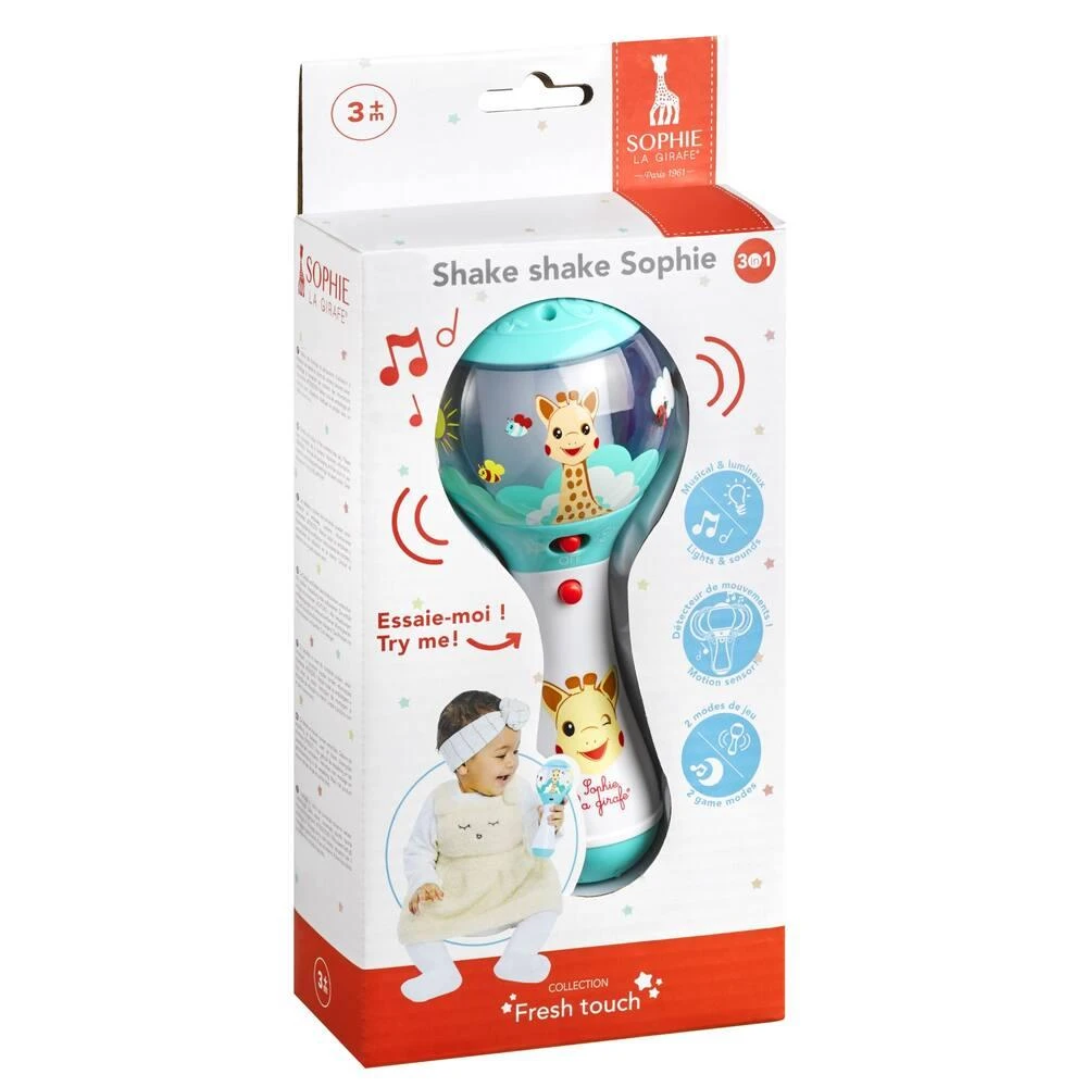 HOCHET ELECTRONIQUE SHAKE SHAKE SOPHIE - SOPHIE LA GIRAFE 2 HOCHET ELECTRONIQUE SHAKE SHAKE SOPHIE - SOPHIE LA GIRAFE – Image 2