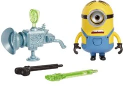 MATTEL FIGURINE DELUXE 9 CM STUART ET CANON - LES MINIONS