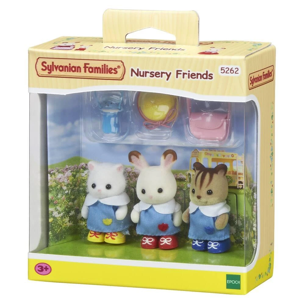 Sylvanian Families LES 3 AMIES DE LA CRECHE - SYLVANIAN ECOLE 4 Sylvanian Families LES 3 AMIES DE LA CRECHE - SYLVANIAN ECOLE – Image 4