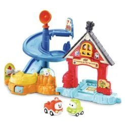 VTech LA CASERNE DE TUT TUT LAND + FREDDIE - TUT TUT CORY BOLIDES
