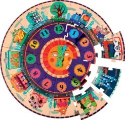 COFFRET PUZZLE HORLOGE